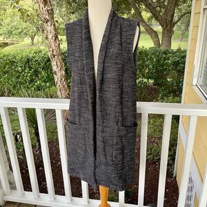 Eileen Fisher Open Front Vest